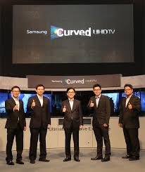 Samsung Malaysia Electronics unveils the world's first Curved UHD TV