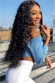 Once you clip your wefts in, curl each shorter strand with a piece of the longer strands, and use a straightener if need be to curl any shorter ends inward. Best Human Hair Weave For Blending Natural Hair Blog Unice Com