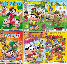 Perfil oficial da turma da mônica. 50 Gibis Turma Da Monica Sem Repeticao Editora Panini Historia Em Quadrinhos Magazine Luiza