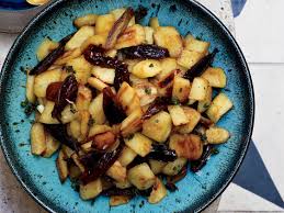 Sauteed Parsnips With Dates And Spiced Yogurt Recipe Recipe Thanksgiving Side Dishes Healthy Holiday Recipes Parsnips