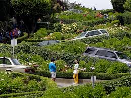 In the case of lombard street, its creator was met with the challenge of creating a road that wouldn't be too steep for most. San Francisco Weighs Charging Tourists To Drive On Lombard Street