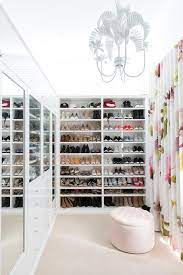 Our living room furniture category offers a great selection of ottomans & storage ottomans and more. Round Pale Pink Closet Ottoman Contemporary Closet