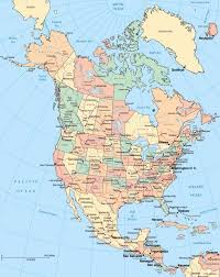 En esta web tienes el mapa de américa completo sur, norte y centro ✅ además de información sobre la geografía política y física del continente como verás el mapa de américa se encuentra rodeado del océano ártico al norte; Mapa De America Del Norte Mapa Politico Y Fisico Locuraviajes Com