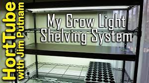 If you grow indoors, you need grow lights. My Grow Light Shelving System For Indoor Seed Starting Youtube