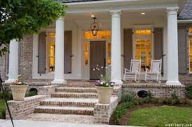 Before choosing an outdoor wall light for your porch, you need to consider the suitable size of your front door since wall sconces in different sizes when hung beside a. Front Porch Lighting Ideas