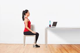 Office Workout Moves You Can Do Right At Your Desk Desk Workout Office Exercise Desk