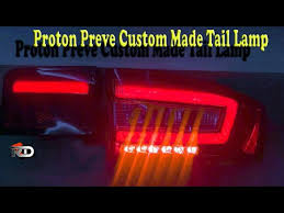 Kedai ni lah yang lebih untung agaknya. Proton Preve Rear Lamp Modification By Rd Malaysia Pre Order Set Youtube