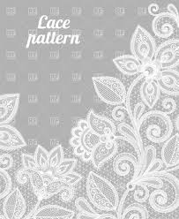 Free download 38 best quality floral lace pattern vector at getdrawings. Made Of White Lace Flowers Download Royalty Free Vector Clipart Eps Border Embroidery Designs Lace Painting Flower Download