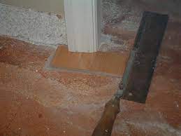 Under Cutting Door Jambs With A Hand Saw Before Installing Laminate Flooring Diy Laminate Floors Wonderhowto