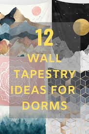 Hang your favorite color bohemian tapestry that. 12 Wall Tapestry Ideas Perfect For Decorating Your Dorm Room 12 Pieces