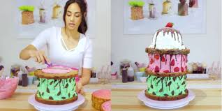 Best zumbo just desserts recipes from gravity defying masterpiece peppermint mocha gateau from. The Biggest Ice Cream Sandwich We Ve Ever Seen Is Actually A Cake