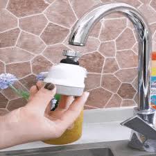 Once you've opened them both, try the water again and see if the pressure has been restored. Water Saving 360 Degree Sink Tap Head