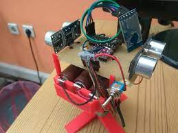 Two Ultrasonic Sensor Arduino Radar Continuous Rotation Arduino Radar Arduino Arduino Sensors