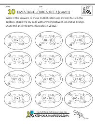 Practice Times Tables Worksheets 10 Times Table Times Tables Worksheets Math Coloring Subtraction Worksheets