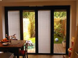 You will need an overhead. Sliding Door Blinds Between Glass Oscarsplace Furniture Ideas Sliding Door Blinds For Sophisticated Place