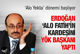 Nevşehir hacı bektaş veli üniversitesi rektörü prof. Erdogan Alo Fatih In Kardesini Yok Baskani Yapti
