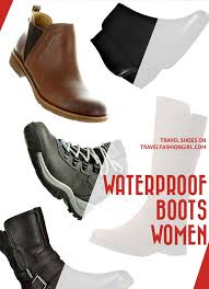 Women S Waterproof Leather Boots For The Rain And Snow Waterproof Leather Boots Womens Waterproof Boots Boots
