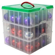 Snap N Stack Ornament Storage Box Christmas Ornament Storage Ornament Storage Christmas Ornament Storage Box