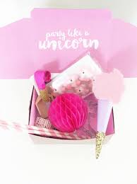 Birthday Party In A Box Ideas Party Like A Unicorn Rainbow Unicorn Party Unicorn Birthday Parties Rainbow Unicorn Birthday