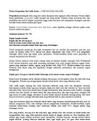 Contoh Pidato Agama Islam Tentang Bersyukur Lakaran
