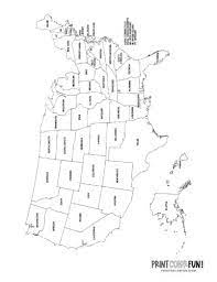 Press the clear all button to clear the sample data. Us Maps To Print And Color Includes State Names Print Color Fun