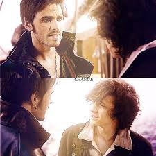Baelfire And Captain Hook Once Upon A Time Yeah Okay Sure I Don T Need My Heart To Be In One Piece Or Anything