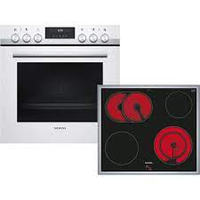 Wenn sie eine zinslose methode des kaufs verwenden, stellen sie sicher, dass sie sich bis zum ende der laufzeit bezahlt macht. Siemens Eq521ka00w Einbauherd Set Mit Glaskeramik Kochfeld Schott Ceran Weiss