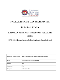 Program keahlian nautika perikanan laut 5. Program Orientasi Sekolah Khairy