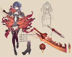 Alice Proud Lion Half Nightmare Concept Art From Sinoalice Art Artwork Gaming Videogames Game Character Art Character Design Inspiration Character Design