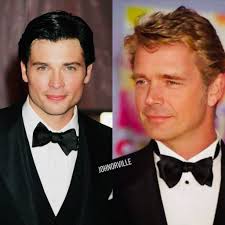 Father and Son moments are precious moments. ❣️ 📺 SMALLVILLE (2001-2011)  👥 Tom Welling and John Schneider 📽️ SUPERMAN (2025) 👥 David Corenswet  and Pruitt Taylor Vince #Superman #ClarkKent #kalel #johnathankent  #tomwelling #johnschneider ...