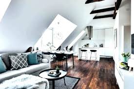 1 Zimmer Wohnung Einrichten Ikea Kleine Dachgeschosswohnung Apartment Inspiration Attic Living Rooms Apartment Dining
