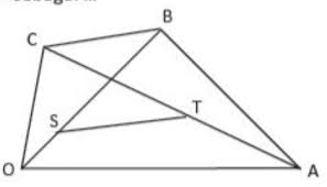 Maybe you would like to learn more about one of these? Soal Pada Segiempat Sembarang Oabc Titik S Pada Ob Sehingga Dan Os Sb 2 5 Titik T Pada
