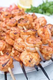 Rezept Fur Garnelen Am Spiess Zum Grillen Im Sommer Gegrillte Garnelen Spiesse Garnelen Rippchen Rezept