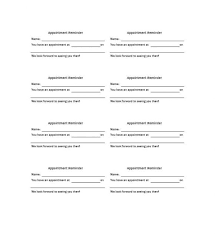 Aside from reminder cards being helpful on keeping appointment on track, these can. 40 Appointment Cards Templates Appointment Reminders