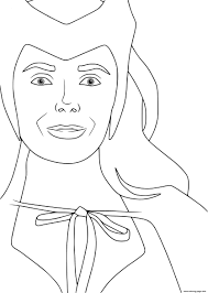 38+ free superhero coloring pages for printing and coloring. Wanda Maximoff Superhero Coloring Pages Printable