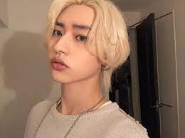 Aesthetic Boys And Korean Image Blonde Hair Boy Blonde Hair Korean Kim Blonde