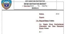 Check spelling or type a new query. Format Terbaru Surat Pengantar Laporan Realisasi Dana Desa Berkat Ilmu