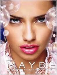 Maybe She S Born With It Maybe It S Maybelline Slogan Wasserstein Perella Paid 300 Million For Maybelline In 1990 Replacing Linda Carter With Christy Turlington And Adding The Tag Line Maybe She S Born With It Maybelline Lipstick Maybelline Adriana Lima