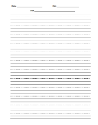 Freebie Editable Handwriting Paper Handwriting Sheets Kindergarten Writing Paper Handwriting Paper