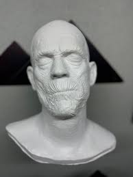 Rare photo of mutilator in coffin