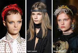 Spring Summer 2019 Hair Accessory Trends Glowsly Headband Styles Trending Accessories Scarf Hairstyles