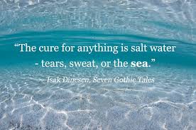Saline drips are mostly water with small amoun. Rolf Groeneveld On Twitter Harmonyglen Saveourseas Our Quoteoftheday Salt Water Cures Everything Http T Co Atb1dpmcsr