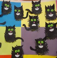 Chats Collage Chat Halloween Maternelle Chat Maternelle Chat Halloween