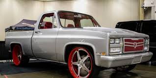 Short Bed Chevy On Staggered Forgiato Wheels Forgiato Fest Big Rims Custom Wheels Custom Wheels Chevy C10 Chevy Truck