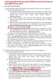 Kategori pendaftaran seleksi cpns kemenkumham . Bolehkah Daftar Cpns 2017 Pakai Surat Keterangan Lulus Rekrutmen Lowongan Kerja Cpns Bumn Bulan Oktober 2021