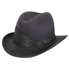 Bollman American Hat Makers Fedora Leather Band