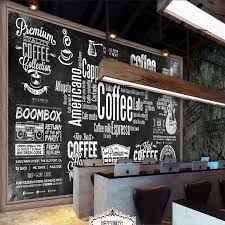 النمط الأوروبي الرجعية السبورة صحيفة مقهى الصناعية ديكور خلفية خلفية جدارية مقهى مطعم ورق حائط ثلاثية الأبعاد Deshevyj Magazin Sexresort