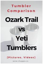 Yeti Vs Ozark Trail Tumblers Coolers Review Ozark Trail Tumbler Ozark Trail Cooler Ozark