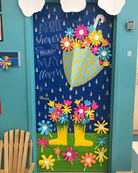 Pin By Audrey Baker Santos On Classroom Decor Spring Classroom Door Spring Classroom Classroom Door