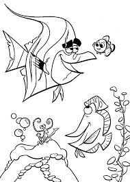 Accompany nemo as he attempts to find his way home from a fish tank with these finding nemo coloring pages printable. Nemo Coloring Pages